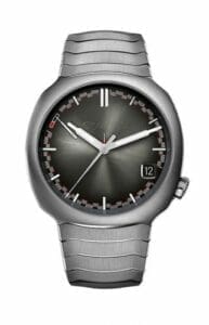 H. Moser & Cie Streamliner Perpetual Calendar Stainless Steel / Grey 6812-1200