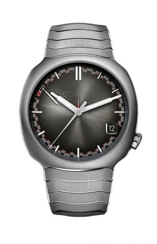 H. Moser & Cie Streamliner Perpetual Calendar Stainless Steel / Grey 6812-1200