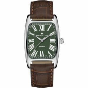 Hamilton Boulton Mechanical Stainless Steel / Green H13519561