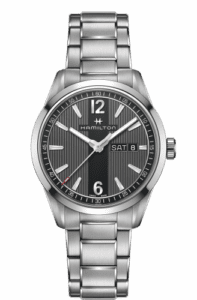 Hamilton Broadway Day Date Quartz Steel / Grey / Bracelet H43311135