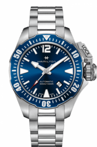 Hamilton Frogman Auto Blue Bracelet H77705145