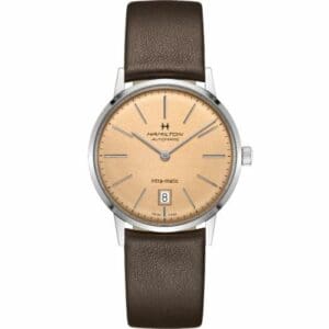 Hamilton Intra-Matic 38 Stainless Steel / Champagne H38455501