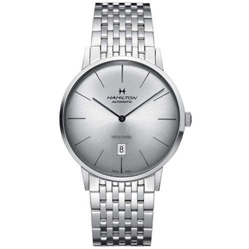 Hamilton Intra-Matic 42 Stainless Steel / Silver / Bracelet H38755151