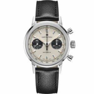 Hamilton Intra-Matic Chronograph H Stainless Steel / White H38429710