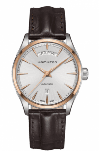 Hamilton Jazzmaster 42 Day Date Stainless Steel - Rose Gold / Silver H42525551