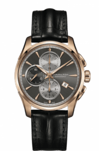 Hamilton Jazzmaster Auto Chrono 42 Rose Gold / Grey H32546781