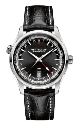 Hamilton Jazzmaster GMT 42mm Black Dial H32695731