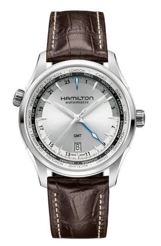 Hamilton Jazzmaster GMT 42mm Silver Dial H32605551