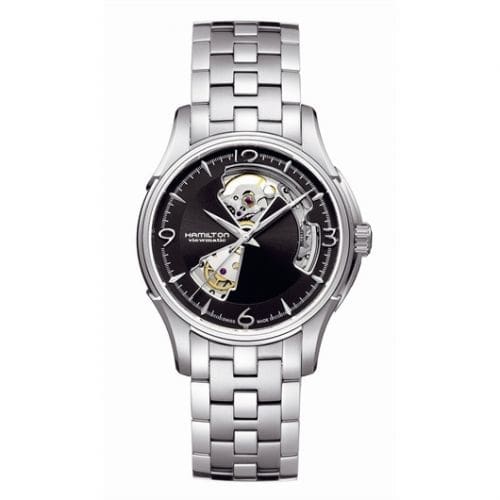 Hamilton Jazzmaster Open Heart 40mm Black Dial Bracelet H32565135