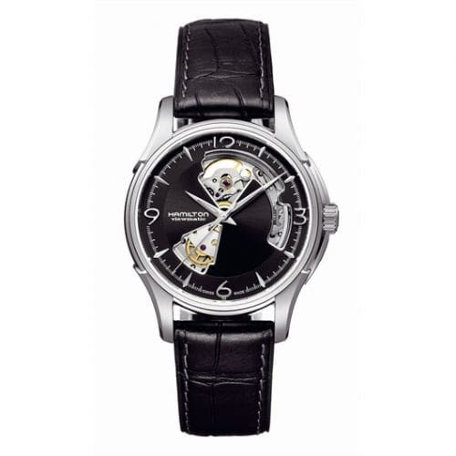 Hamilton Jazzmaster Open Heart 40mm Black Dial H32565735