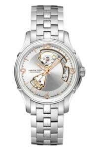 Hamilton Jazzmaster Open Heart 40mm Silver Dial Bracelet H32565155