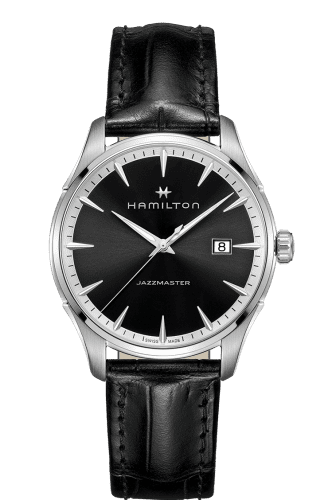 Hamilton Jazzmaster Quartz Stainless Steel / Black H32451731