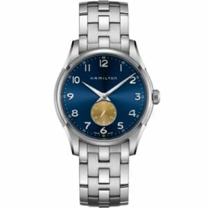 Hamilton Jazzmaster Thinline Small Second Quartz Stainless Steel / Blue / Bracelet H38411140