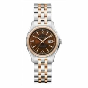 Hamilton Jazzmaster Viewmatic 34mm Brown Dial Two Tone H32305195