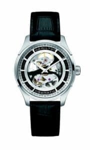 Hamilton Jazzmaster Viewmatic Skeleton Auto Stainless Steel / Black H42555751
