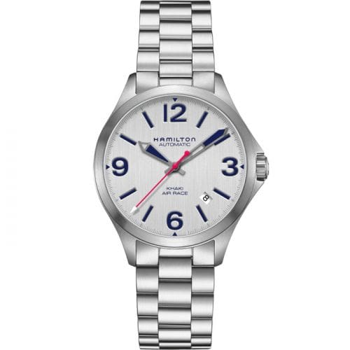 Hamilton Khaki Aviation Air Race Auto 38 Grey / Bracelet H76225151