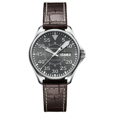 Hamilton Khaki Aviation Pilot Grey H64425585