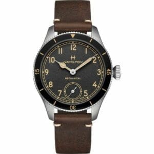 Hamilton Khaki Aviation Pilot Pioneer 43 Stainless Steel / Black H76719530