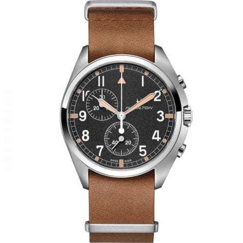 Hamilton Khaki Aviation Pilot Pioneer Chrono Quartz / NATO H76522531