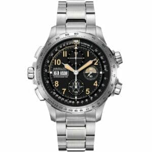 Hamilton Khaki Aviation X Wind Day Date Auto Chrono / Bracelet H77796135