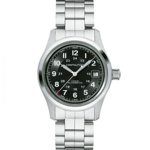 Hamilton Khaki Field Automatic 38 Stainless Steel / Black / Bracelet H70455133