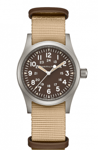 Hamilton Khaki Field Mechanical 38 Brown H69429901