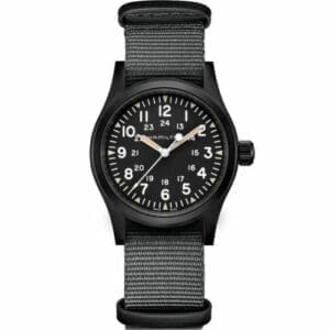 Hamilton Khaki Field Mechanical 38 PVD / Black H69409930