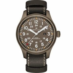 Hamilton Khaki Field Mechanical 50 PVD / Brown H69829560