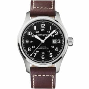 Hamilton Khaki Field Officer Automatic 44 Stainless Steel / Black H70625533