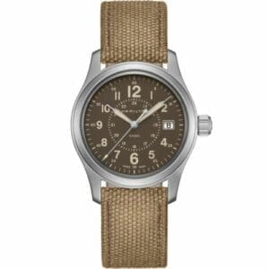 Hamilton Khaki Field Quartz 38 Stainless Steel / Brown H68201993