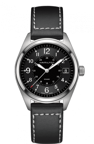 Hamilton Khaki Field Quartz Steel / Black H68551733