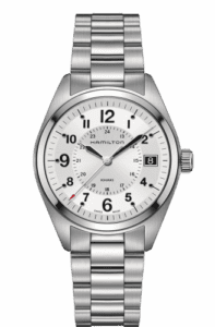 Hamilton Khaki Field Quartz Steel / Silver / Bracelet H68551153