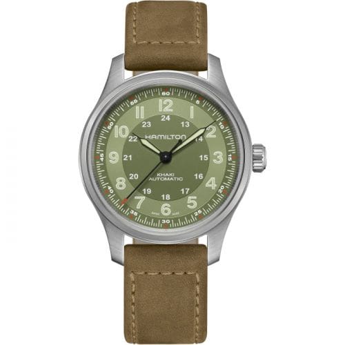 Hamilton Khaki Field Titanium Auto / Green H70545560