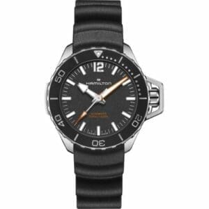 Hamilton Khaki Navy Frogman Auto 41 Stainless Steel / Black / Rubber H77455330