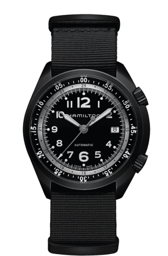 Hamilton Khaki Pilot Pioneer Alu Black Auto H80485835