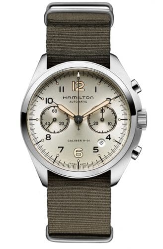 Hamilton Khaki Pilot Pioneer Auto Chrono H76456955