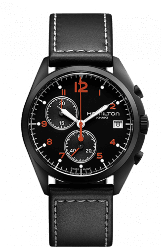 Hamilton Khaki Pilot Pioneer Chrono Quartz Volcano H76582733