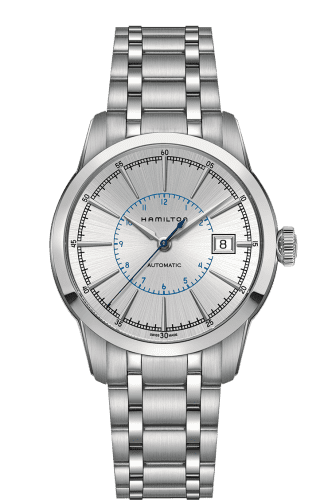 Hamilton Railroad 40 Auto Stainless Steel / Silver / Bracelet H40555181