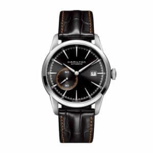 Hamilton Railroad 42 Small Second Auto Stainless Steel / Black H40515731