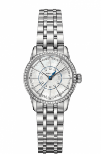 Hamilton Railroad Lady 28 Quartz Stainless Steel - Diamond / MOP / Bracelet H40391191
