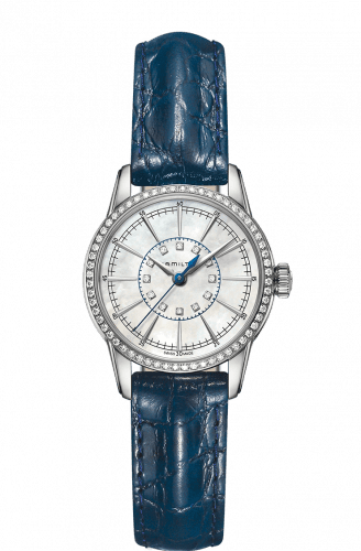 Hamilton Railroad Lady 28 Quartz Stainless Steel - Diamond / MOP H40391691