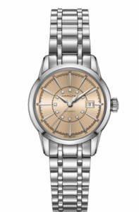 Hamilton Railroad Lady 32 Auto Stainless Steel / Champagne / Bracelet H40405121