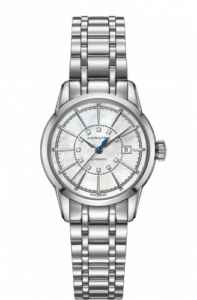 Hamilton Railroad Lady 32 Auto Stainless Steel / MOP / Bracelet H40405191