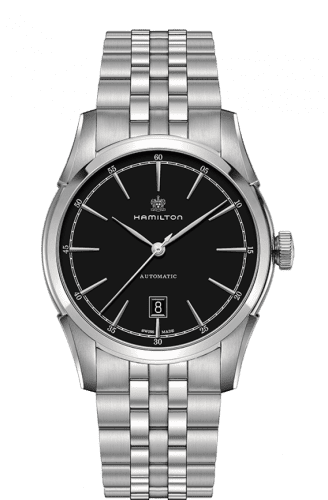 Hamilton Spirit Of Liberty Auto Black Bracelet H42415031