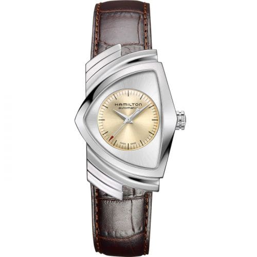 Hamilton Ventura Auto Stainless Steel / Beige H24515521