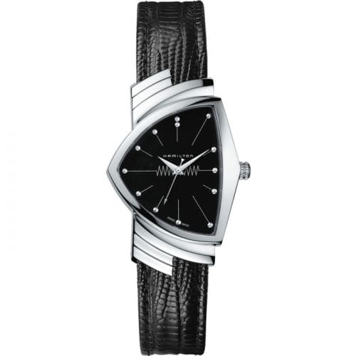 Hamilton Ventura Gents Stainless Steel / Black H24411732