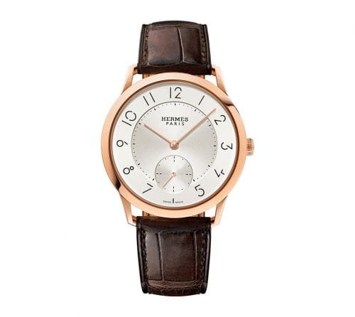 Hermès Slim d'Hermès GM Rose Gold / Silver W041762WW00