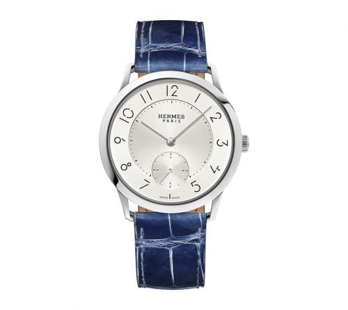 Hermès Slim d'Hermès GM Stainless Steel / Silver W043196WW00