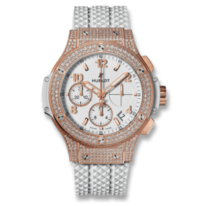 Hublot Big Bang 41 Red Gold / Pavé / White 341.PE.230.RW.174