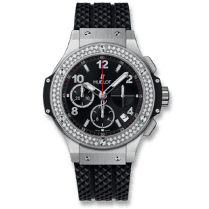 Hublot Big Bang 41 Stainless Steel / Diamond / Black 341.SX.130.RX.114